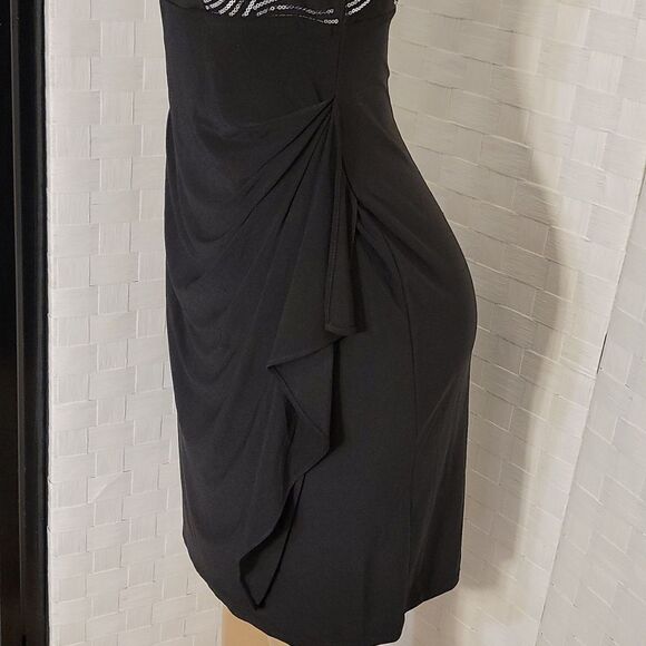 BRAND NEW JBS SIDE RUCHED SLEEVELESS   WITHD ROUNDNECK LINE MINI DRESS - Picture 9 of 13